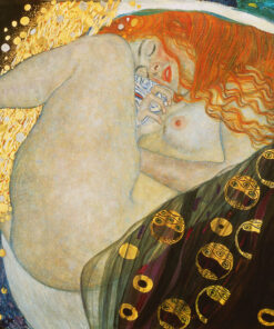 Alternative view of Gustav Klimt-Danaë 13X13cm
