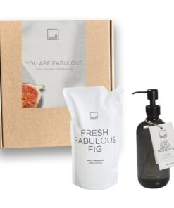 Leeff Giftbox - Fabulous Fig Hand Soap + Refill