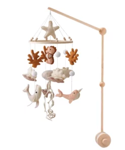 Handgemaakte babymobiel Zachte Parelzee