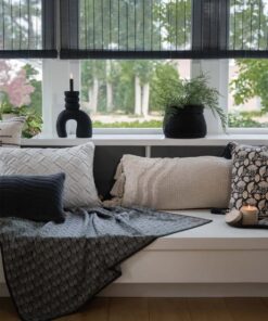 Zusss fijngebreide plaid/deken